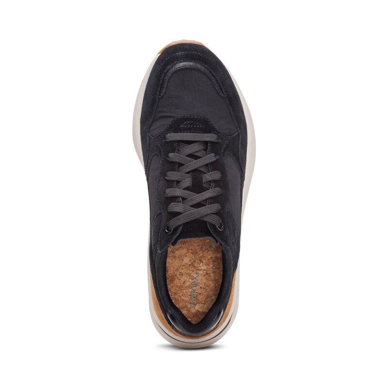 Molly Lace Up Women Sneakers Black - Aetrex Middle East